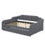 Lit de jour double rembourré avec couchette et chargement USB