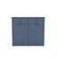 Armoire poubelle double inclinable Farmhouse Blue