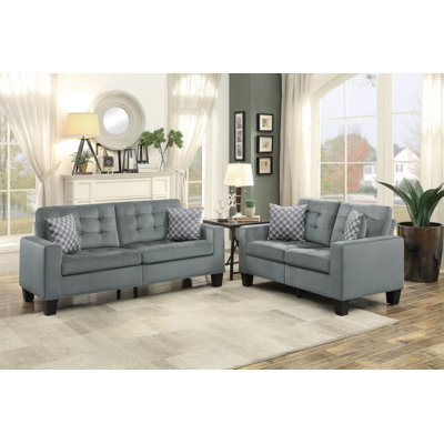 Vasha 2-piece Living Room Sofa Set