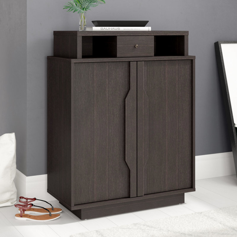 Marshall 15 Pair Shoe Storage Cabinet