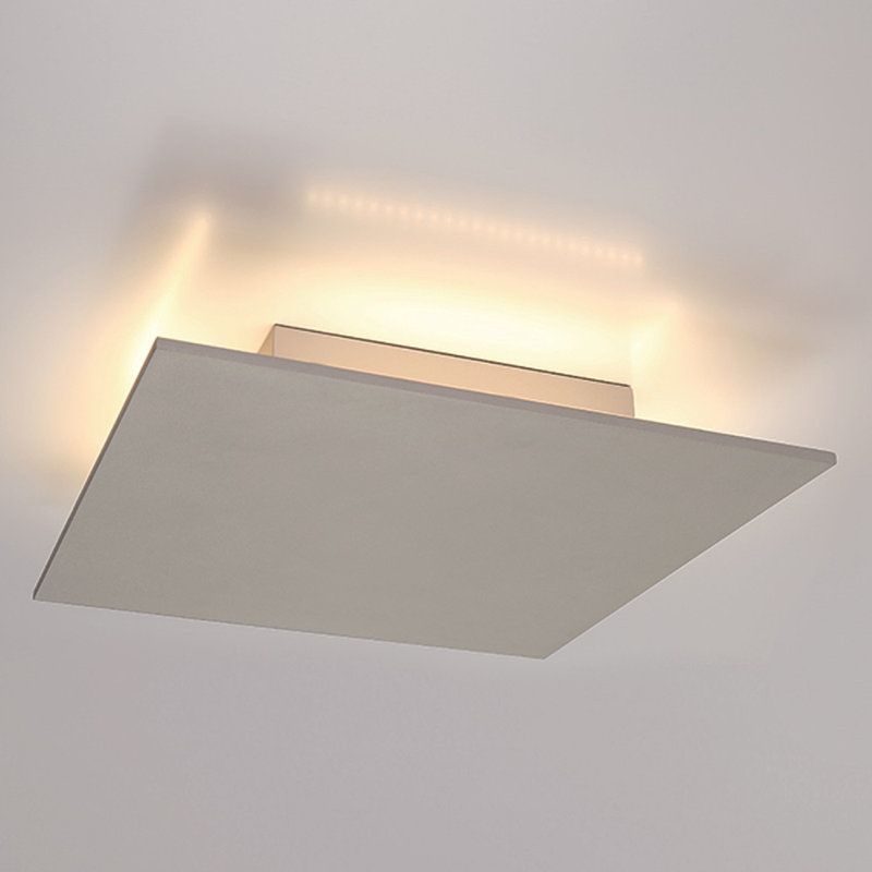 Annette LED Flush Mount, Silver