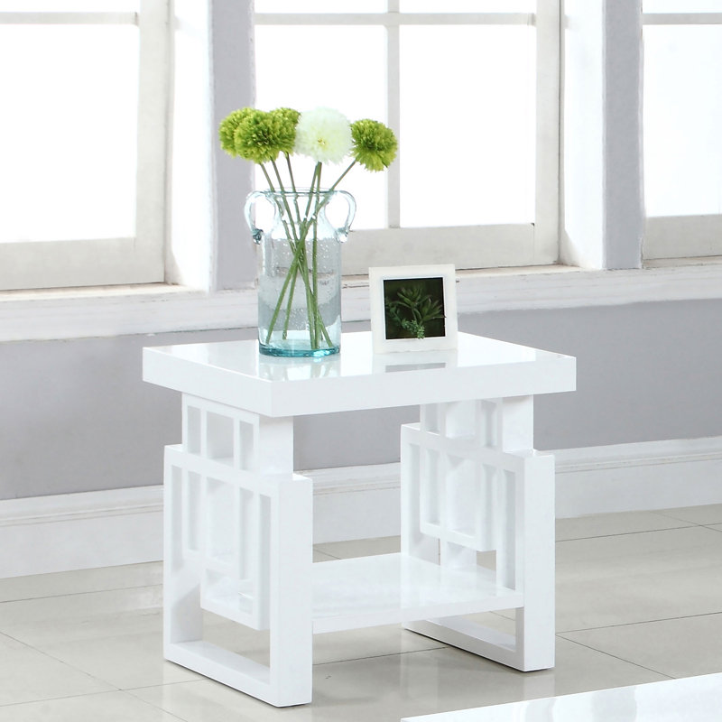 Table de bout rectangulaire Madgeline