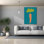  «Veggie Party 4» par Chariklia Zarris, art mural sur toile, 40 po x 54 po