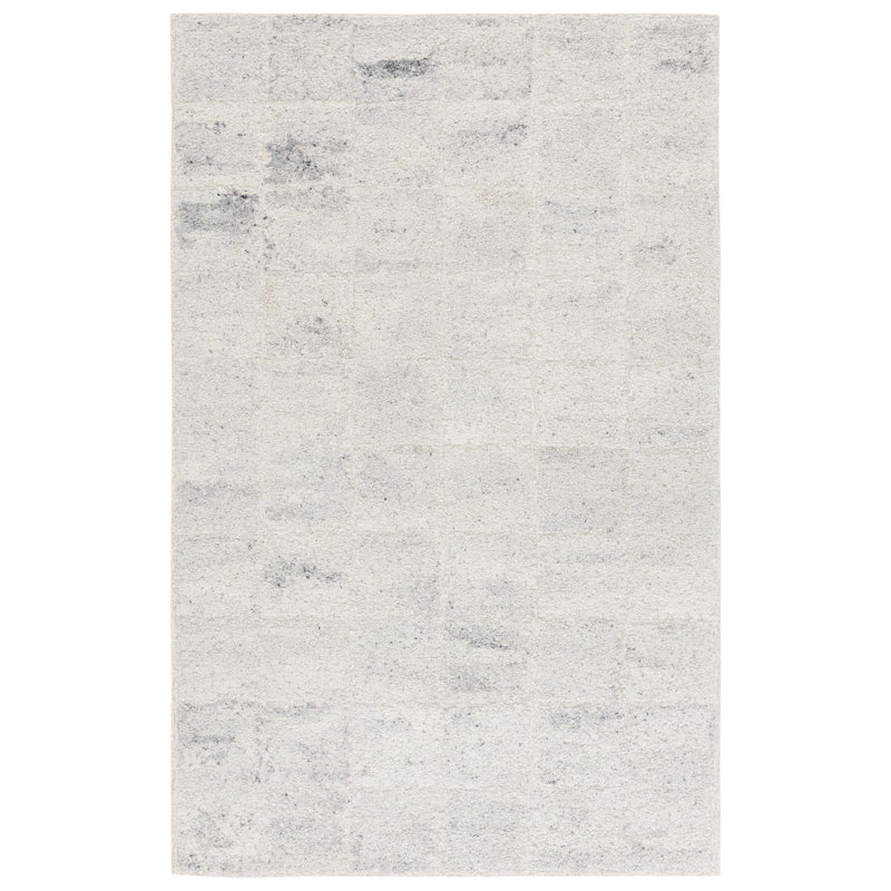 Harvest 107 Area Rug In Silver / Grey, Rectangle 5' x 8'