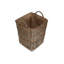 Wicker Log Basket with Lining-134779747-134779749