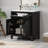 Delmetric 30'' Single Bathroom Vanity with Ceramic Sink Top, 2 Doors and 1 Shelf, Soft Close design-1746134364