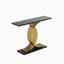 Console d'appoint, pieds d'entrée en métal entrelacés de luxe, mobilier d'entrée haut de gamme