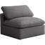 Canapé modulaire en velours 35 po Atixhe-566717394