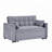 Velvet Convertible Sleeper Sofa Bed-2038077647