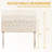 Linen Upholstered Headboard-Modern-Adjustable Height-Button Tufting-352965821-352965793