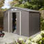 Rowlinson Trentvale 8x6 Metal Apex Shed-235391890