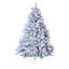 Arbre de Noël artificiel enneigé 6 pi avec base en métal-445395317