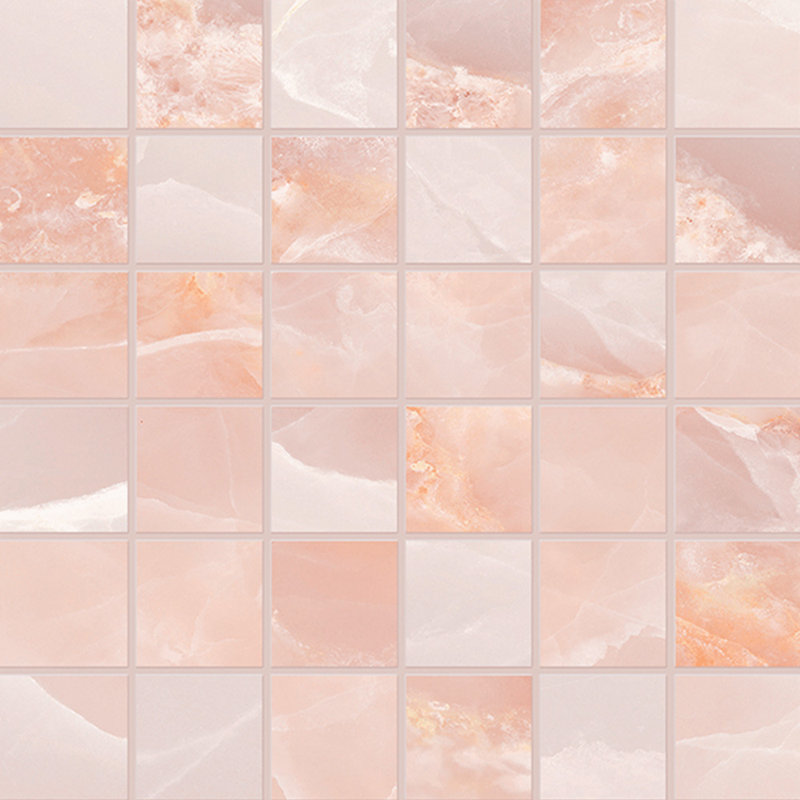 Carreau de sol et mural Eclipse 2X2, Rose