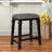 Goza  Black Tweed Backless Counter/Bar Stool-1850969903-1850969891