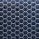 3" Beehive 10.25in.x11.75in. Glass Mosaic Tile