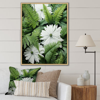 Green Ferns Beauty Dépliant I, reproduction d'art sur toile