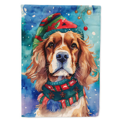 Polyester double face Noël