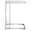 Glass Top C Table End Table-1339837527