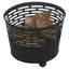 Mccully Round Cast Iron Smokeless Fire Ring-38808763