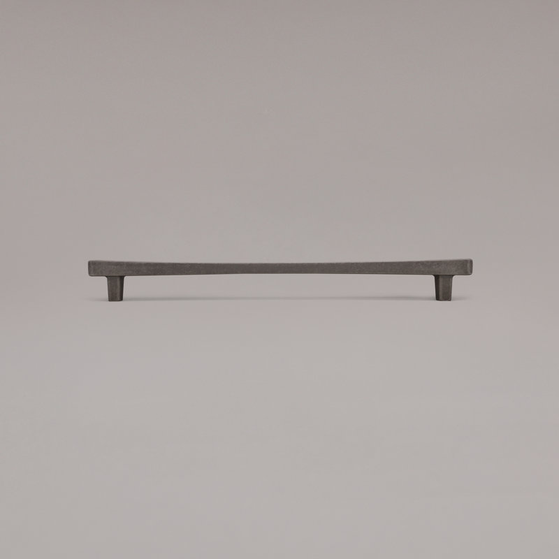 Diamond Tapered Appliance Pull, 12", Weathered Nickel