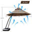 Kalahni 132'' Cantilever Umbrella