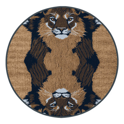  Tapis lavable Mountain Lions Big Cats