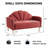 Billijo Solid and Manufactured Wood Standard Loveseat-492363494-489031578