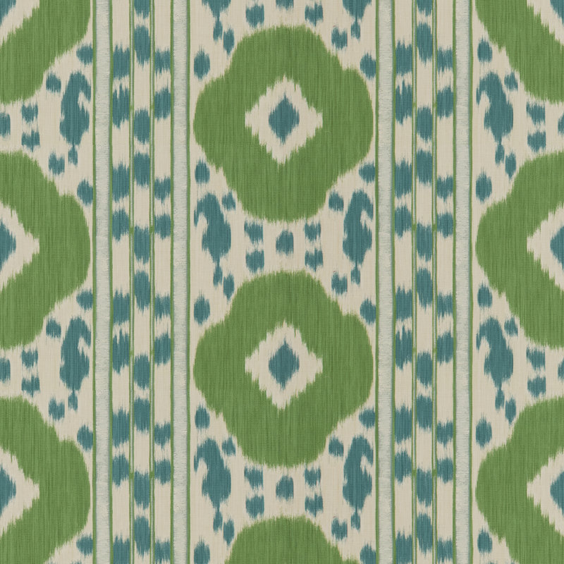 Cape Comorin Varkala Performance Fabric, Teal/Green