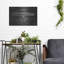 «Flying Disc Blueprint Vernis Chalkboard», art mural en métal, 24 po x 16 po-72828896