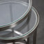 Glass Top Frame Nesting Tables-67048016