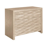 Modern 3 - Drawer Nightstand
