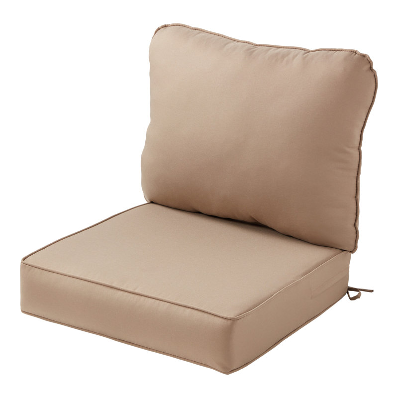 Lester Outdoor Premium Deep Seat Chair Cushion, Peacock