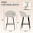 Upholstered Counter Stool With Metal Frame-1544331333-1544331332