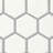 Itona Tile 1-1/2 x 1-1/2 Ceramic Hexagon Mosaic Tile (12 PC Per Carton) (9.72 SQFT Per Carton)-96173568