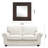 Square Leather Mirror-19763653