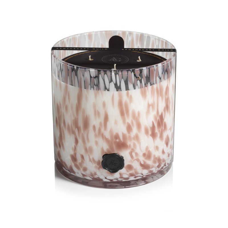 Apothecary Guild Opal Rio De Janeiro Scented Jar Candle with Glass Holder