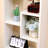 Bookshelf, Freestanding Wood Open Bookcase With 5 Cubes, With 2 Keyhole Hangers, Home Office Décor Rectangular Storage Shelf Display Rack For Study Living Room  White