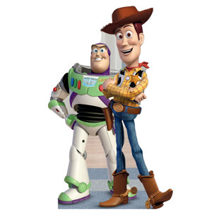 Découpe de Buzz et de Woody d'Histoire de jouets