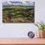 Art mural en verre Latitude Run® «Oxbow Overlook» par Rick Berk-1876554949