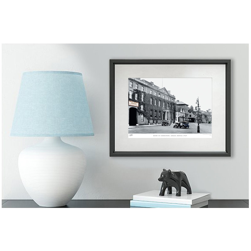 Bury St Edmunds, Angel Hotel 1929 - Single Picture Frame Print, 60cm H x 80cm W x 2.3cm D
