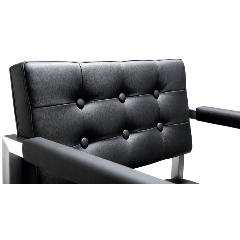 Tabouret de bar et de comptoir Molewski, Noir, noir, noir, noir, Tabouret de bar (siège d'une hauteur de 30 po)
