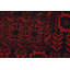 Tapis rouge en laine 3 pi 2 po x 6 pi 6 po Guss One-of-a-Kind 1980