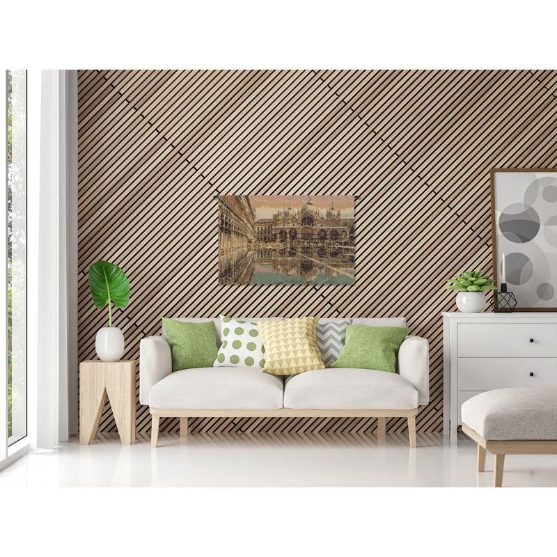 Loom Woven Cotton Blend Wall Hanging