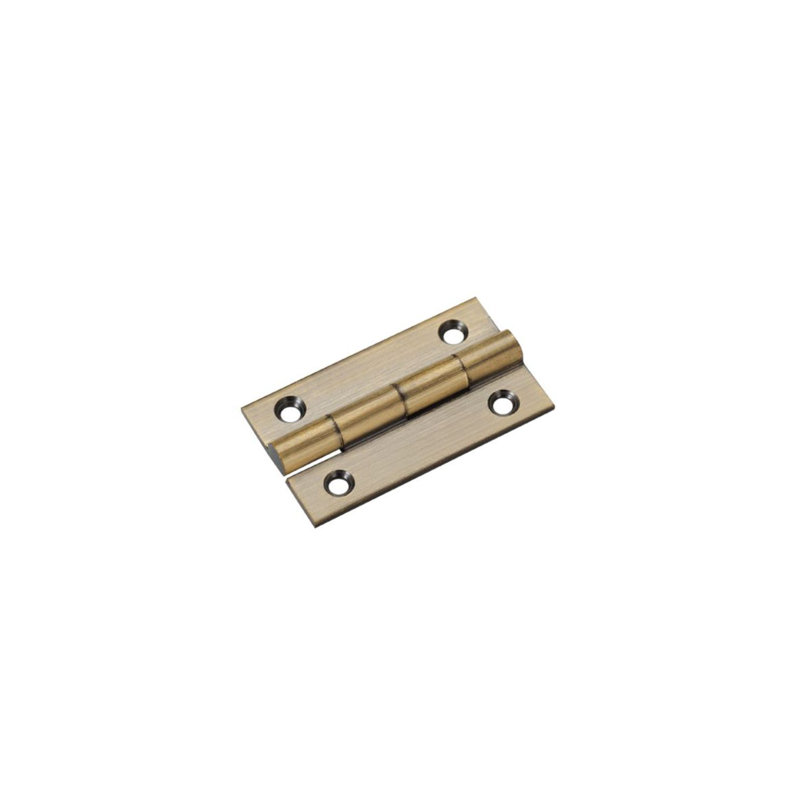 Butt Hinge, Florentine Brass