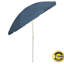 Afsah 240 cm W X 240 cm D Round Beach Parasol with Manual Lift-783757171