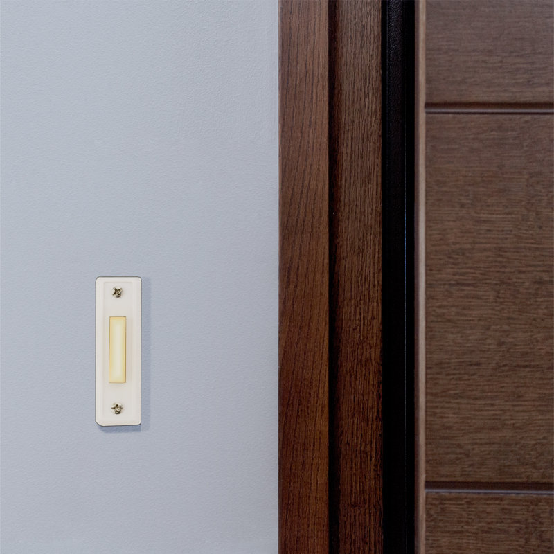 Bouton lumineux, blanc