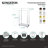 Kingston Brass Edenscape Freestanding 2-Tier Towel Rack-11173595