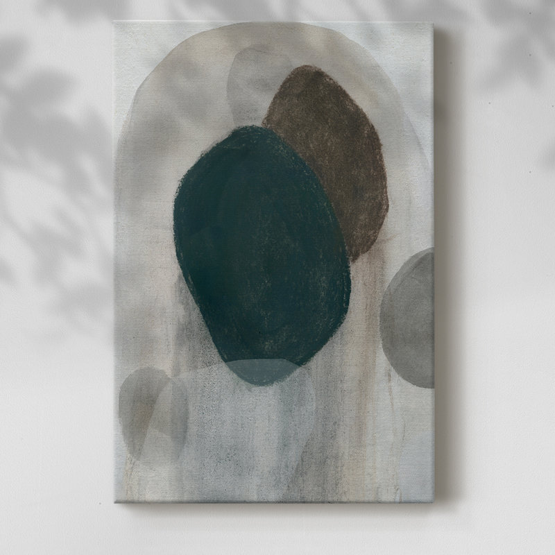 Granulated Flow I -Gallery Wrapped Cavas, 18" H x 12" W