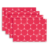 Loop And Dot 100% Cotton Rectangle