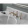 Cassidy Widespread Bathroom Faucet with Drain Assembly
